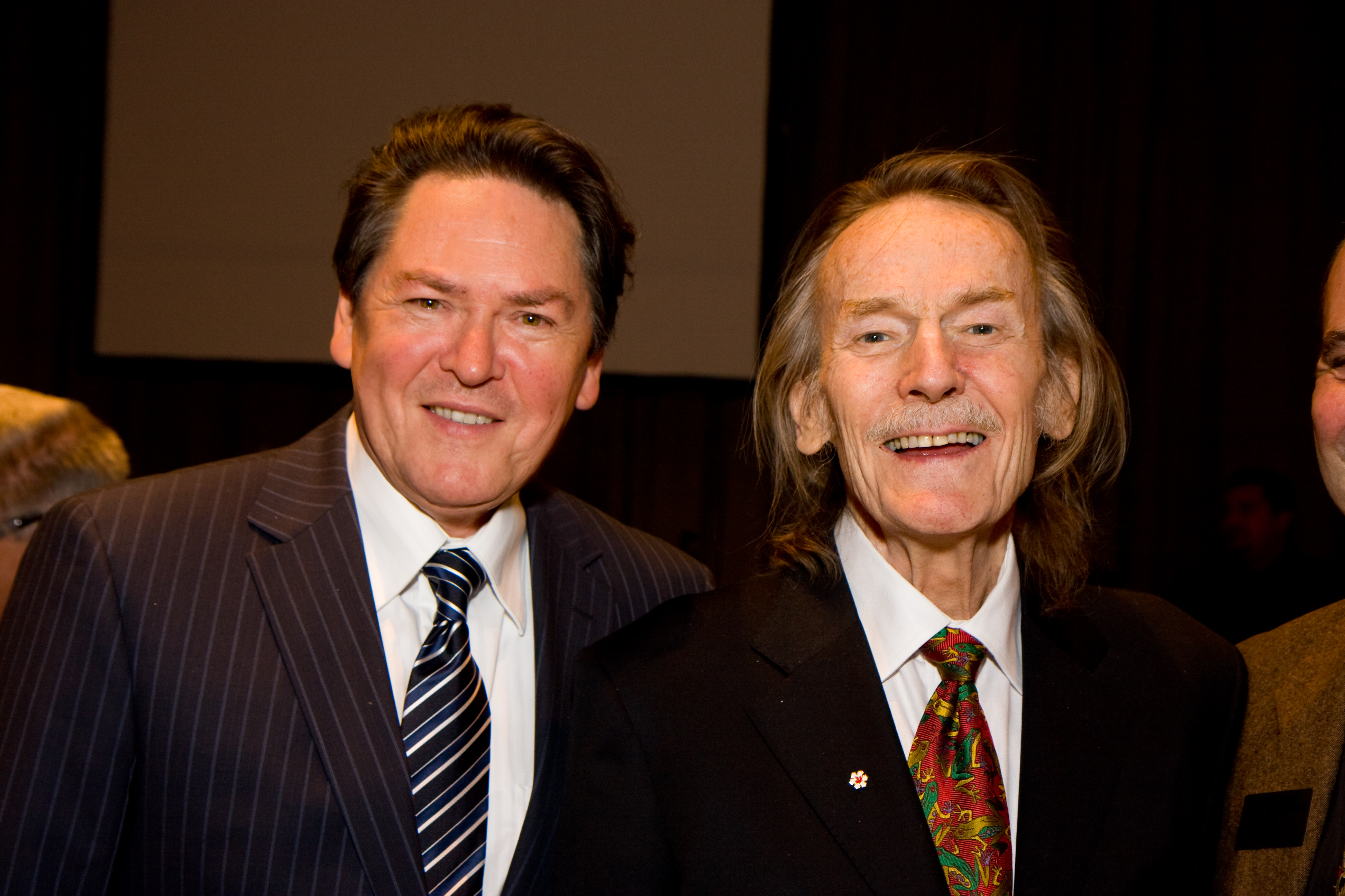Dr. Peter Simon and Gordon Lightfoot